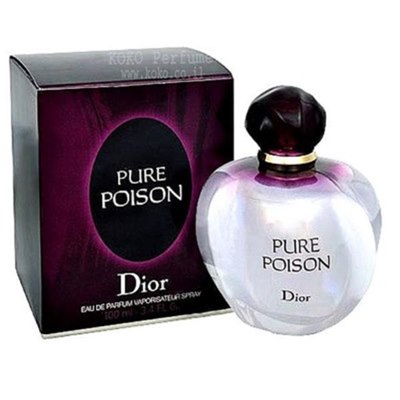 العطر النسائي كريستيان ديور بيور بويزون 100 مل Christian Dior Pure Poison Eau de Parfum الاصلي في فلسطين