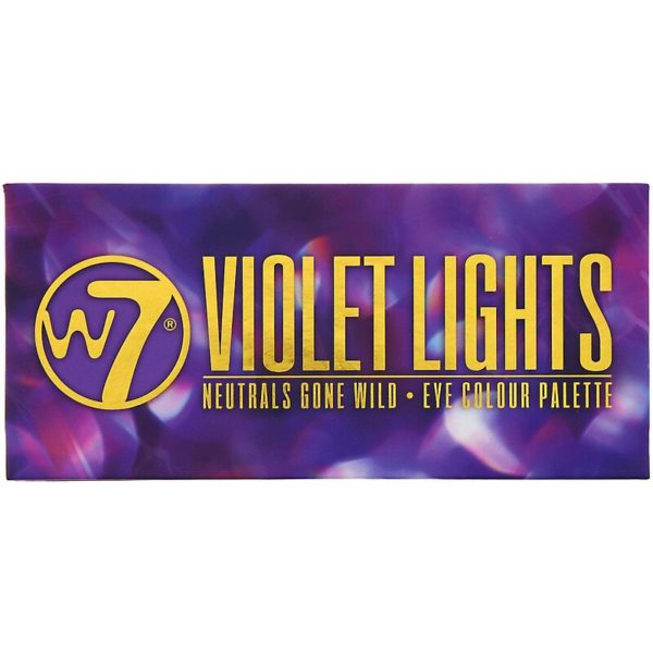 Violet Lights، الألوان المحايدة أصبحت مميزة، لوحة ألوان للعين، 0.39 أونصة (11.2 جم) W7 من متجر روزا في فلسطين