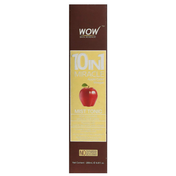 رذاذ تونيك خل التفاح المعجزة 10 في 1، 6.8 أونصة سائلة (200 مل) Wow Skin Science من متجر روزا في فلسطين