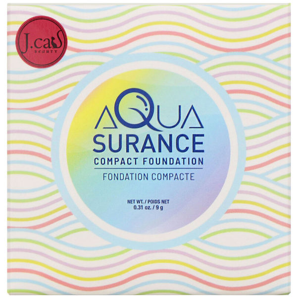 كريم أساس مضغوط Aquasurance‏، لون بيج متوسط ACF103، 0.31 أونصة (9 جم) J.Cat Beauty من متجر روزا في فلسطين