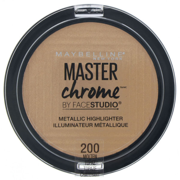 Master Chrome، هايلايتر لامع، التوباز السائل 200، 0.24 أونصة (6.7 جم) Maybelline من متجر روزا في فلسطين
