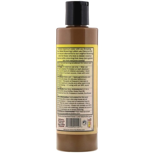 Amazing Browning Lotion with Coconut Oil
