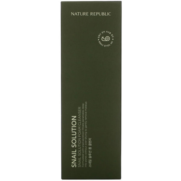 Nature Republic Snail Solution Foam Cleanser 5 07 Fl Oz 150 Ml متجر روزا