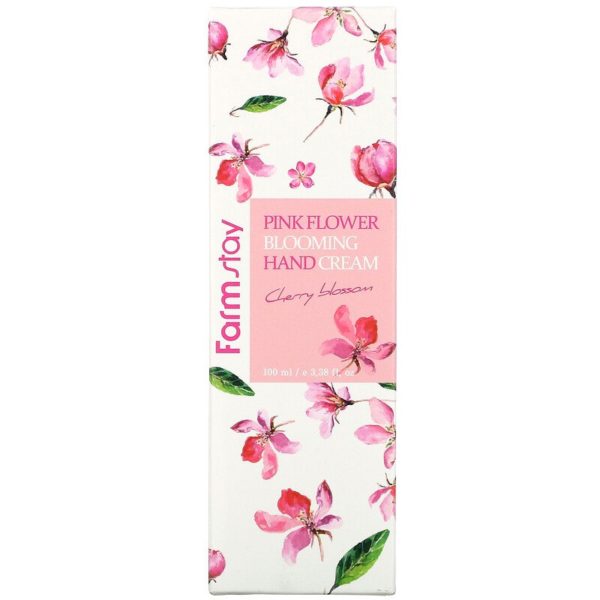 Pink Flower Blooming Hand Cream 3.38 fl oz (100 ml) Farmstay من متجر روزا في فلسطين