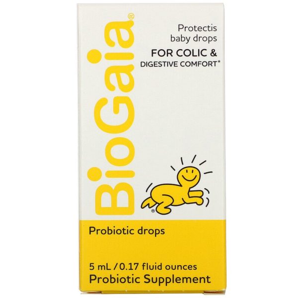 قطرات ProTectis للأطفال لعلاج المغص وتسهيل الهضم، 0.17 أونصة سائلة (5 مل) BioGaia من متجر روزا في فلسطين