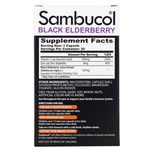 Black Elderberry Capsules