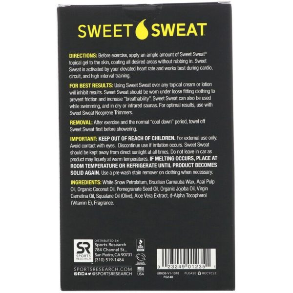 Sweet Sweat Workout Enhancer