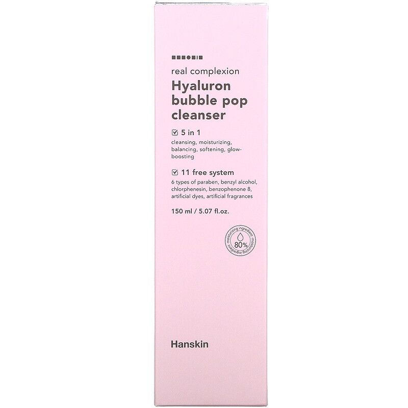 Real Complexion Hyaluron Bubble Pop Cleanser