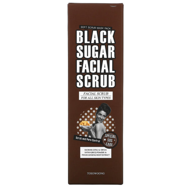 Black Sugar Facial Scrub