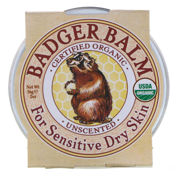 Badger Balm، للبشرة الحساسة الجافة، بدون رائحة، 2 أونصة (56 جم) بادجر كومباني من متجر روزا في فلسطين