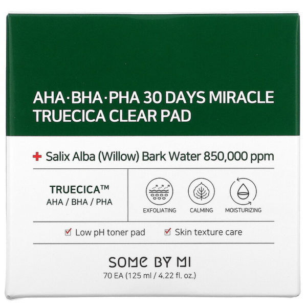 AHA/BHA/PHA 30 Days Miracle Truecica Clear Pad