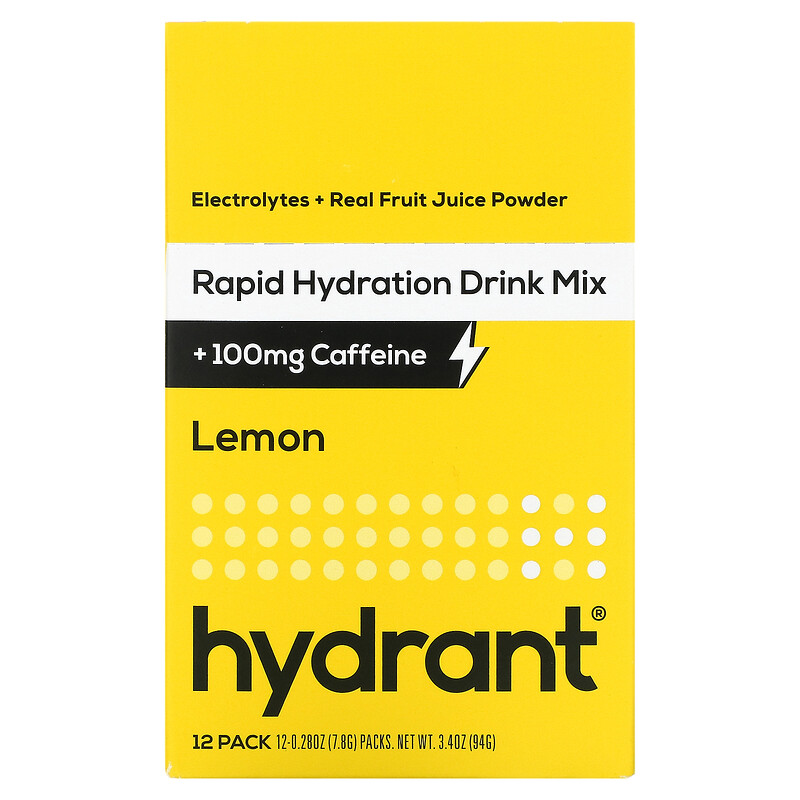 Rapid Hydration Drink Mix +100 mg Caffeine