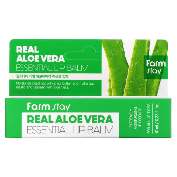 Real Aloe Vera Essential Lip Balm