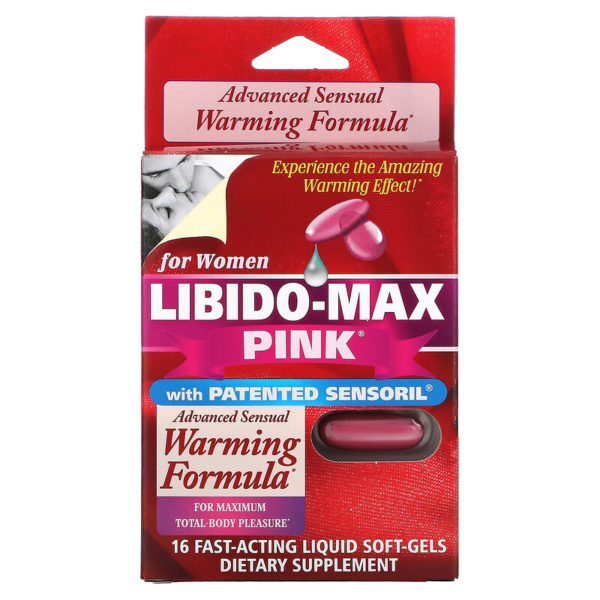 Libido-Max Pink، للنساء، 16 كبسولة هلامية سائلة سريعة المفعول ،appliednutrition، من متجر روزا في فلسطين