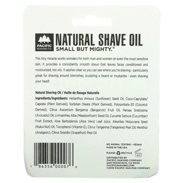 Natural Shave Oil